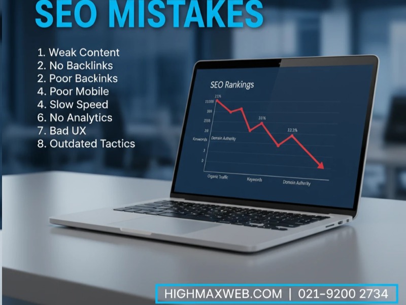 8 اشتباه مرگبار در سئوی سایت