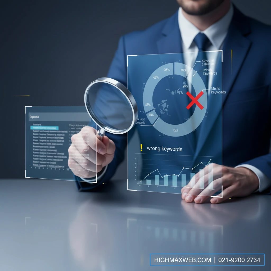 هدف گذاری اشتباه روی کلمات کلیدی