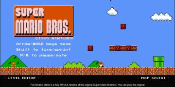 نسخه HTML5 سوپرماریو را آنلاین و رایگان بازی کنید